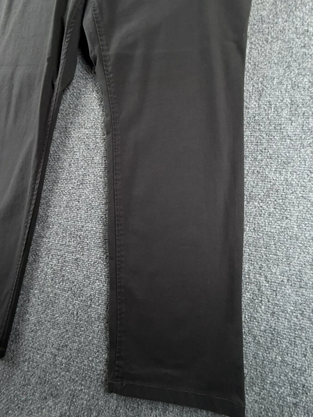 NWT Banana Republic Fulton Chino Pants Gray Men 36x30 Cotton Cotton Blend Casual